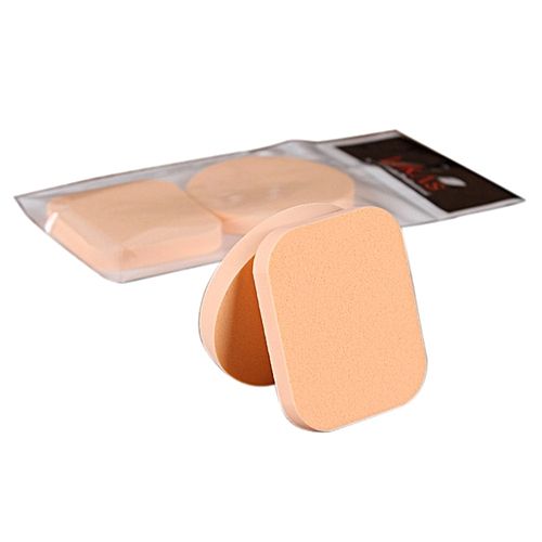 2PCS Makeup foundation beauty Cosmetic Facial Face Sponge Powder Puff