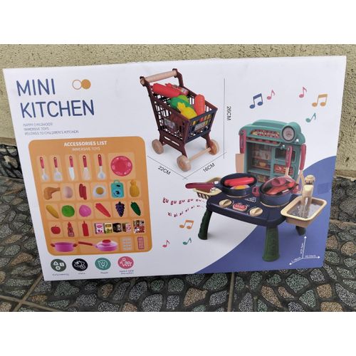 Kids Education Learning Playing Kitchen Set/kitchen play set/ mini kitchen