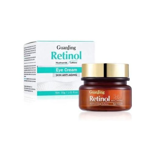Retinol Eye Cream with Caffeine and Hyaluronic Acid Dark Circles & Puffiness, Daily Wrinkle Cream, Anti Aging