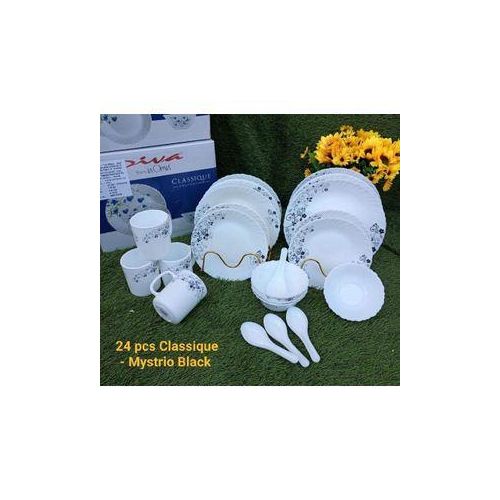 24 pcs Classique Glass Dinner Sets