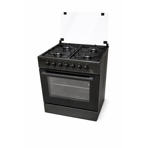 Cooker BJS60604G 60x60 4 Gas Burners with Electric Oven Black