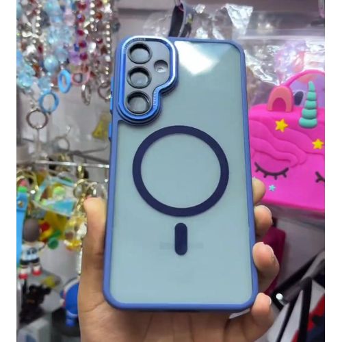 Galaxy A55 5G Clear Phone Case/Cover - Magnetic Cover with MagSafe Military Shockproof