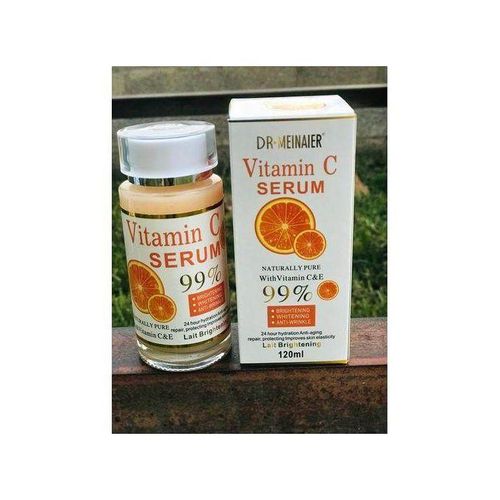 Vitamin C Serum Naturally pure With Vitamin C E 99 BRIGHTENINGWHITENING AND ANTI-WRINKLE 120ML