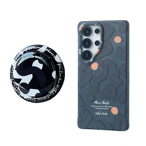 Graffiti Pattern Luxury Case For Samsung Galaxy S25 Ultra MagSafe Magnetic Phone Case