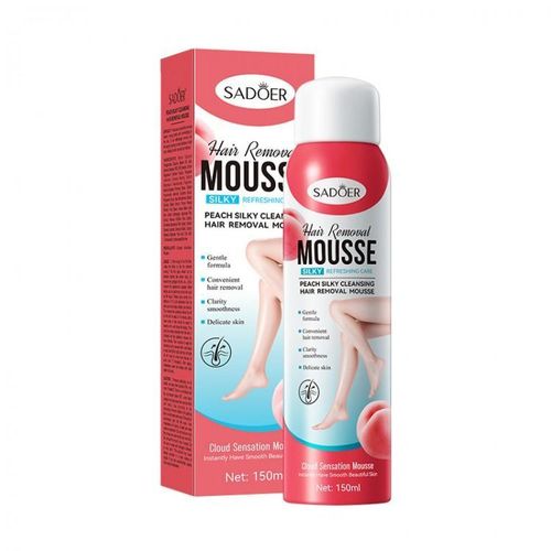 Peach Silky Cleansing Hair Removal Mousse