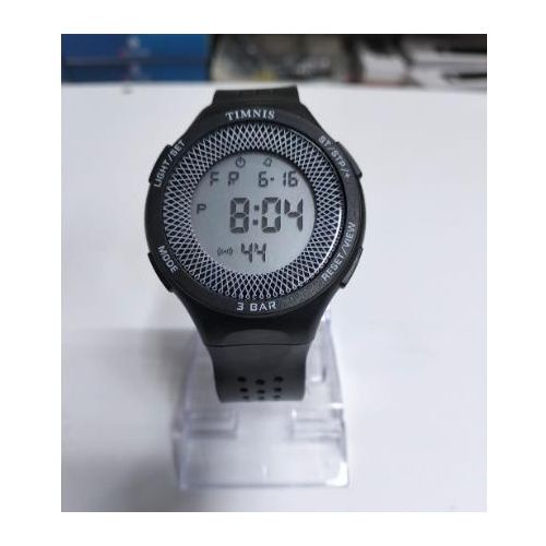 Classic Men's and Women's Waterproof Student Fashionable Thin, Simple and Multifunctional Luminous Electronic Watch-Grey