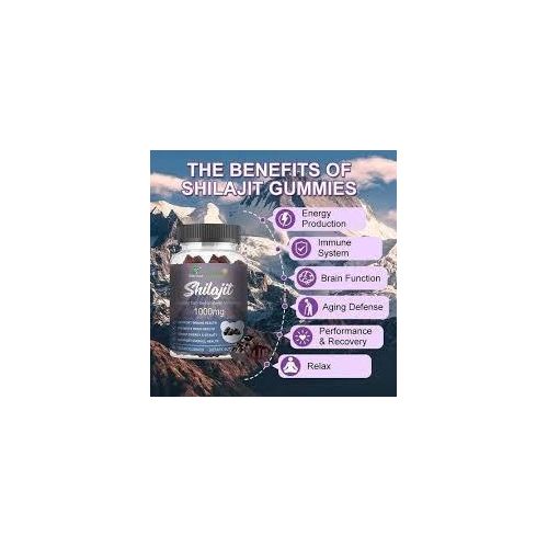 Shilajit 1000mg Gummies dietary supplement