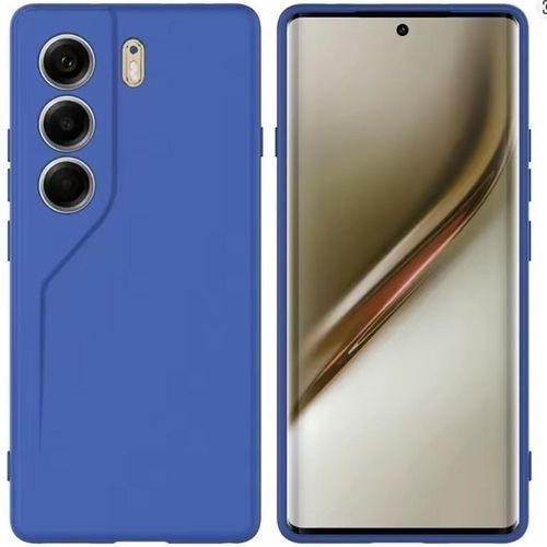 Silicone Phone Cover for Infinix Hot 9 - Blue, anti-fingerprint, anti-scratch, durable silicone case