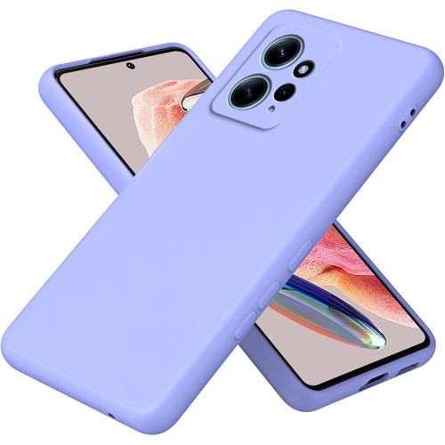 Silicone Phone Cover for Xiaomi Redmi Note 12 Pro 4G - Light Blue, anti-fingerprint, anti-scratch, durable silicone case
