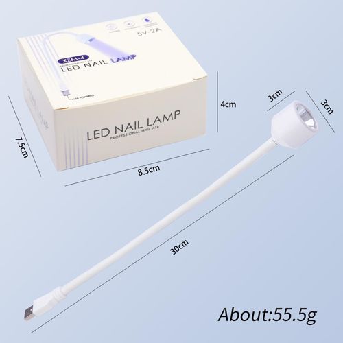 360 Adjustable Mini Nail Dryer UV LED Nail Lamp Foldable USB Curing Lights Desk Lamp