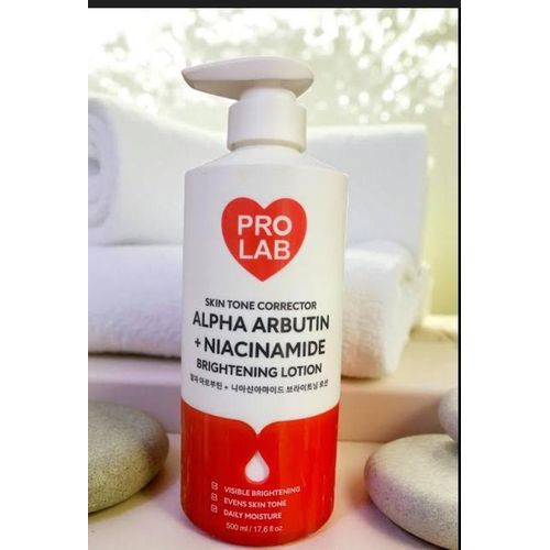 Pro lab skin tone corrector alpha arbutin niacinamide brightening lotion