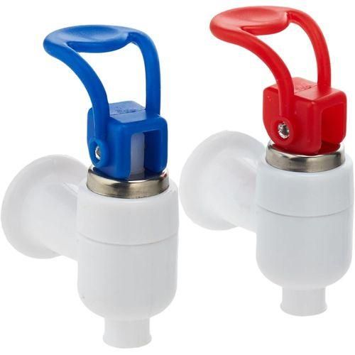 2pcs Universal Size Push Type Plastic Water Dispenser Faucet Tap Replacement Home Essential Drinking Fountains Parts