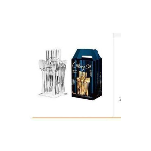 Silver 24pc cutlery set