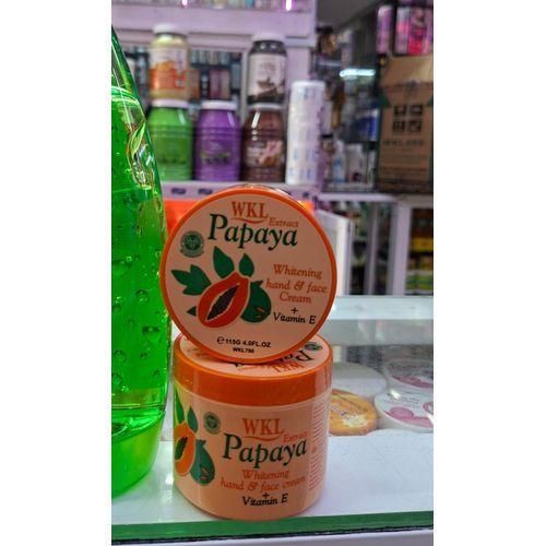 Fruit of Wokali Papaya Whitening Hand Face Cream Vitamin E