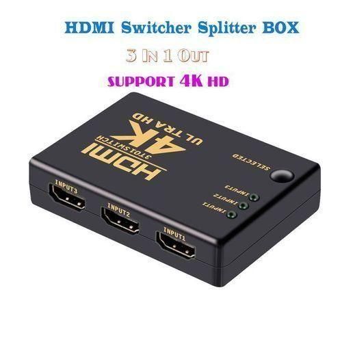 2 By 1 (One Input Two Outputs) HDMI Splitter