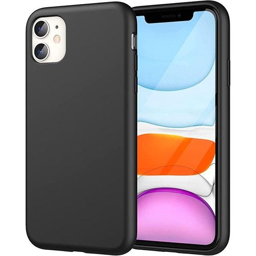 Phone Case For Iphone 11 Case (Black Hard Cover) Silicone