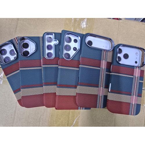 Galaxy S24 Plus Tribal Carbon Fiber MagSafe Compatible Magnetic Phone Case Shockproof Slim Protective Back Cover with Anti-Scratch Texture, Raised Camera Guard, Comfortable Grip & Durable Protection