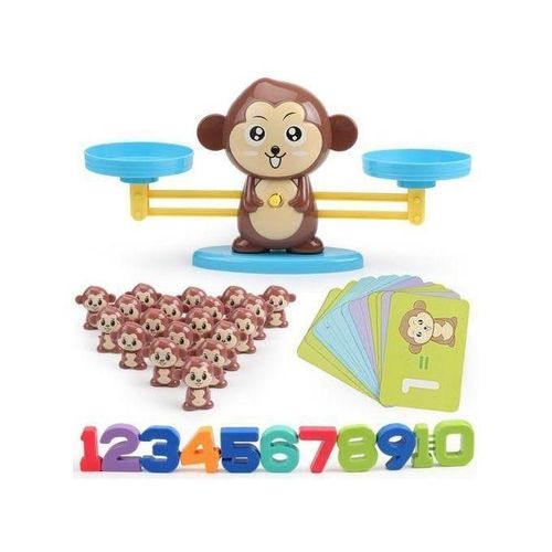 Monkey Mathematical Balance Digital Addition Counting Game
