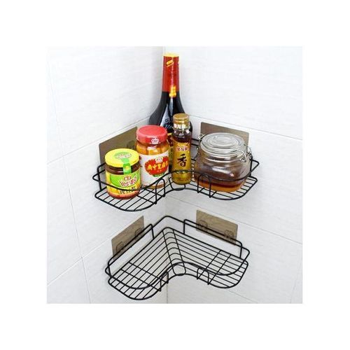 Bathroom/kitchen Corner shelf rack