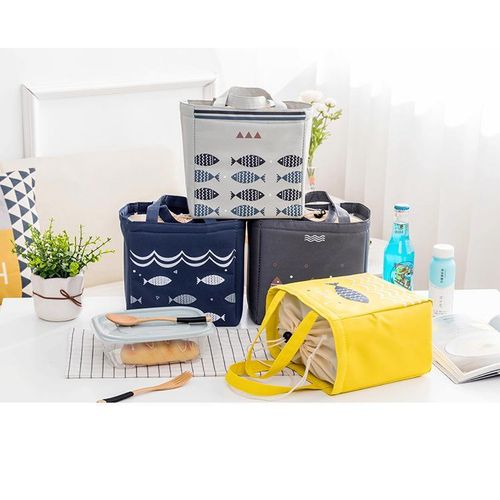 *New In Quality Water proof Insulated Lunch with a tie loop*