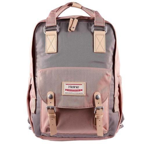 Heine Travel Backpack Baby Stuff Bag Fashion Mom Dad Pink