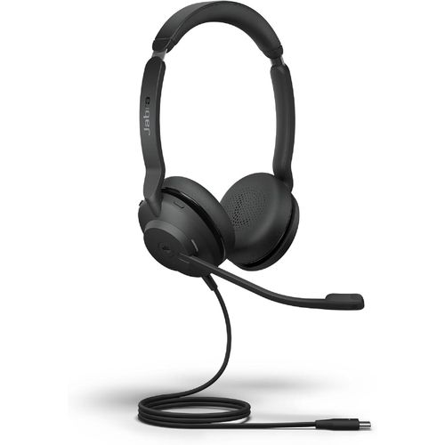 Evolve2 30 SE USB-C UC Headset – Stereo Wired Business Headphones with Noise-Reducing Mic, Microsoft Teams Certified, Plug & Play USB-C (Model 23189-989-879)