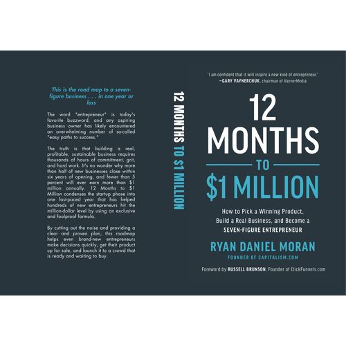 12 Months to $1 Million" Book By Ryan Daniel Moran