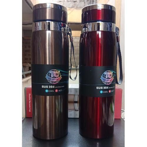 1000ML Stainless Steel Thermo Bottle with Rope