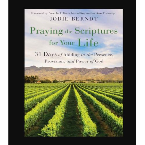 Praying the Scriptures for Your Life Book By Jodie Berndt