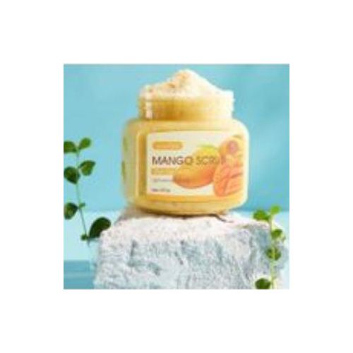 Mango Exfoliating Bath Salt Body Scrub – Revitalizing & Hydrating Skin Care with Natural Mango Extracts