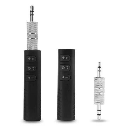 Go-Des GD-BT104 Bluetooth Receiver Wireless Car Kit Adapter 3.5mm AUX & Mic with Echo Cancellation