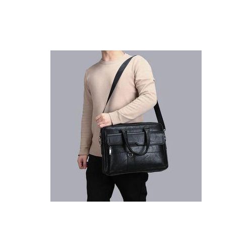 briefcase business causal men's bag