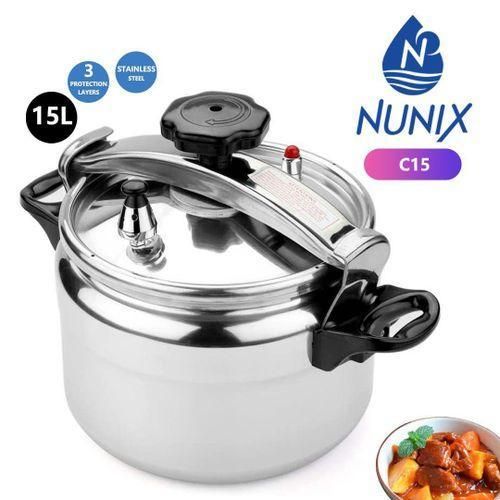 Aluminium Pressure Cooker Explosion Proof 15 LitresC15