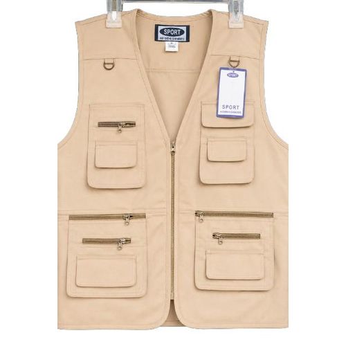Multi-Pocket Utility Vest / Safari Jacket