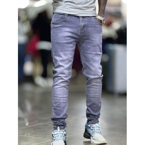 Slim fit plain jeans