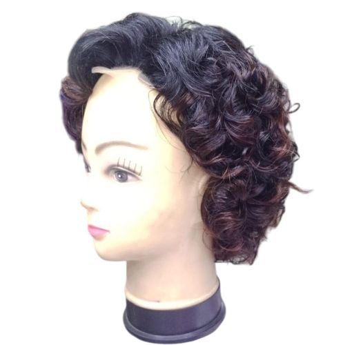 Short Curly Lace Front Hair Wig Free Gift