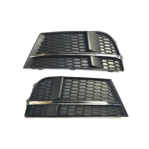 Fog Light Cover Lamp Frame Grille Car for Audi A3 S3 2017-2019
