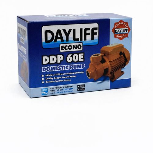 Water pump 0.5HP for tanks and home distribution