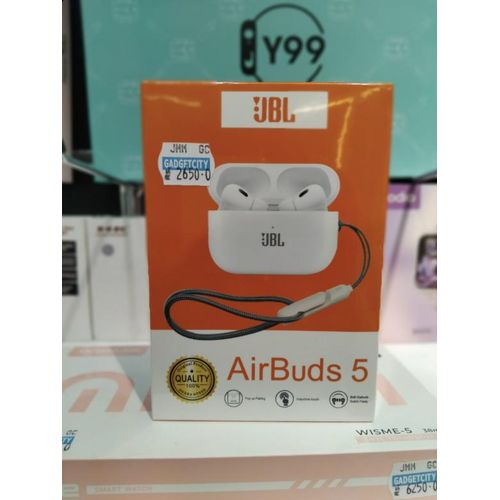 Airpods Pro 5 Wireless Earbuds - Bluetooth Headphones Active Noise Cancellation Long Battery Life High Bass