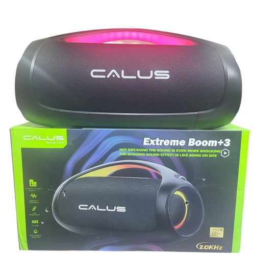 Extreme Boom +3 Premium Bluetooth Speaker – 110W Output, 220W Peak, Deep Bass, 7000mAh Battery, IPX6 Water Resistant