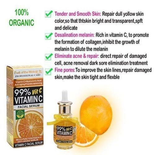 99 Vitamin C Facial Serum For Dark Spots Anti-aging Lines
