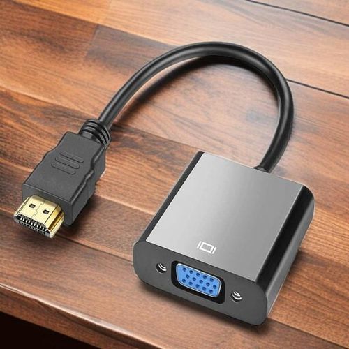 HDMI To VGA Adapter 1080P Support Video Converter For PC Laptop Monitor Projector