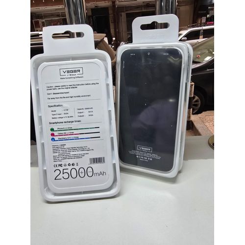 Veger J-Brauv V11W Power Bank 25000mAh Smart Fast Charging