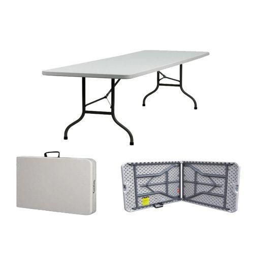 Commercial outdoor plastic folding banquet table