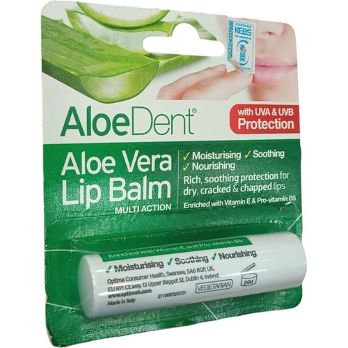 Aloe Vera Lip Balm UVA UVB PROTECTION For Dry Cracked Chapped Lips