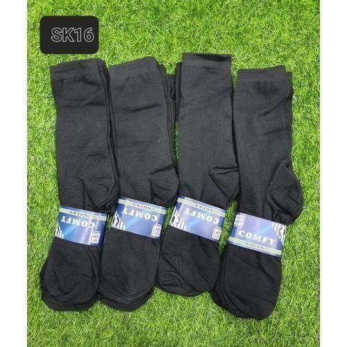 6PCs Black Men Socks