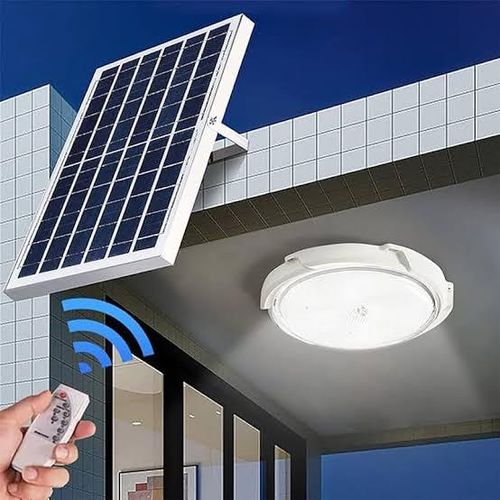 Automatic solar ceiling light