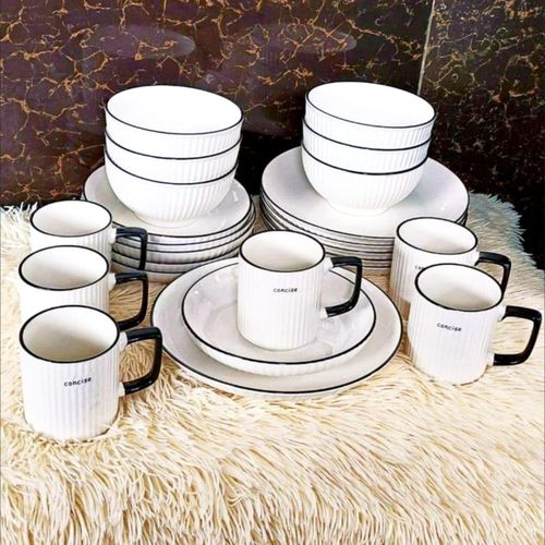 24pcs concise dinner set