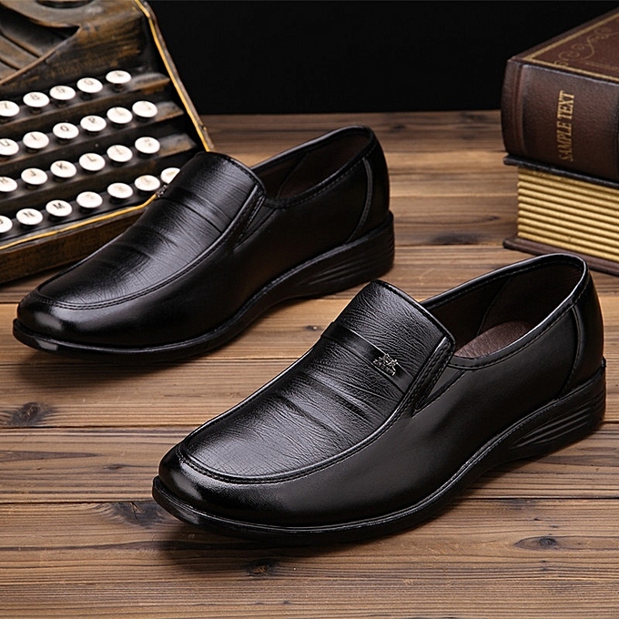 Generic Stylish Casual Middle-aged Men's Leather Shoes @ Best Price ...