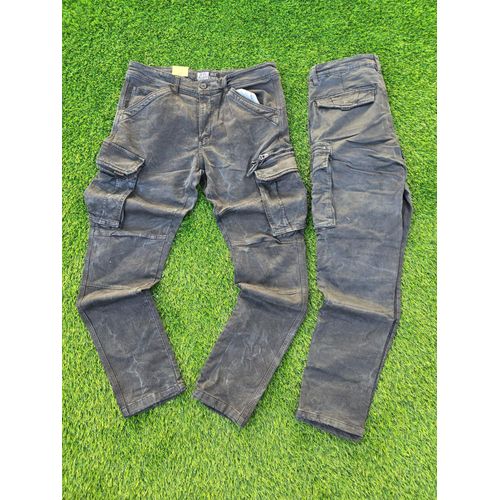 Heavy Cotton Men Cargo Pants